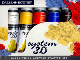 Daler Rowney System 3 színkeverő akrilfesték készlet